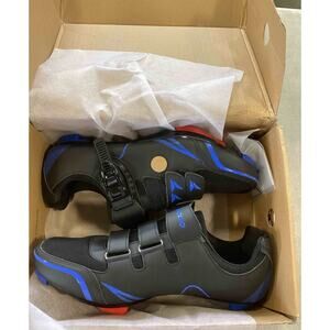 Kescoo Unisex Cycling Shoes Compatible w/ Peloton Indoor Outdoor Cleats sz 44 EU